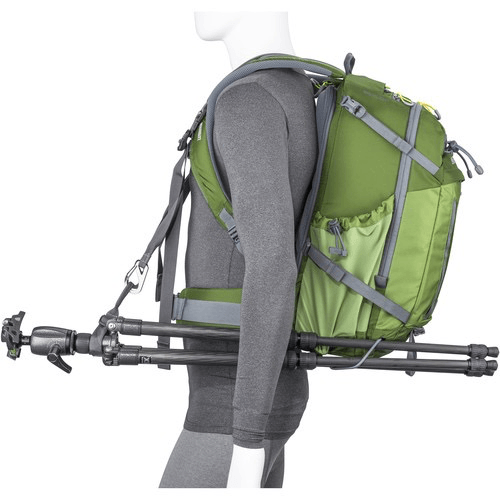 MindShift Gear BackLight 26L Backpack - Waterproof Hiking & Travel Backpack for Photographers (Woodland Green) - Perfect for Outdoor Adventures & Camera Gear Protection