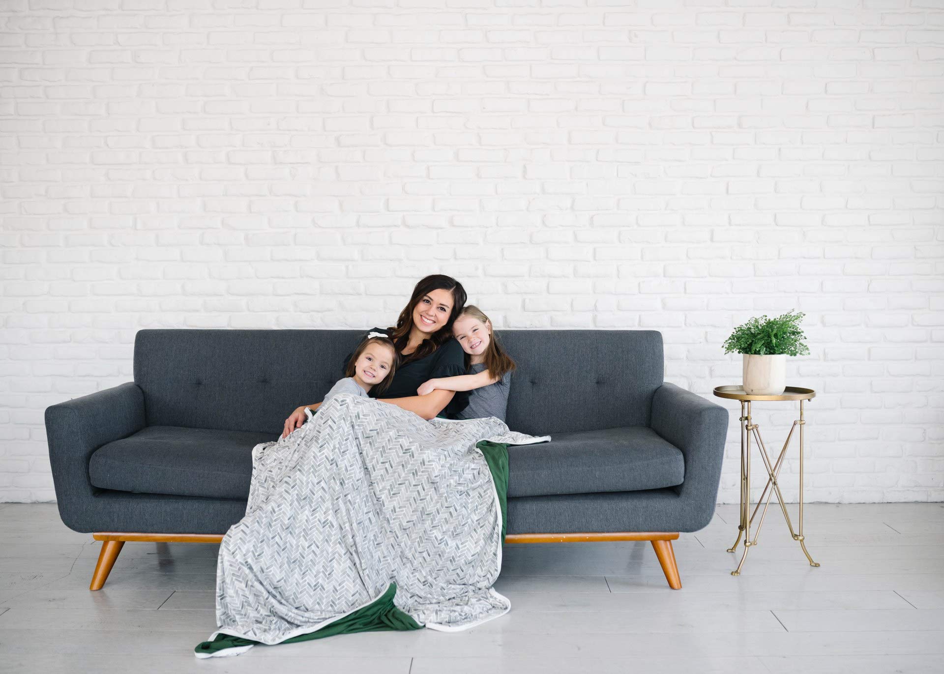Premium Copper Pearl Jumbo 3-Layer Baby Blanket - Ultra Soft & Breathable Baby Quilt for Boys & Girls | Cozy Toddler Blanket for Newborns | 46