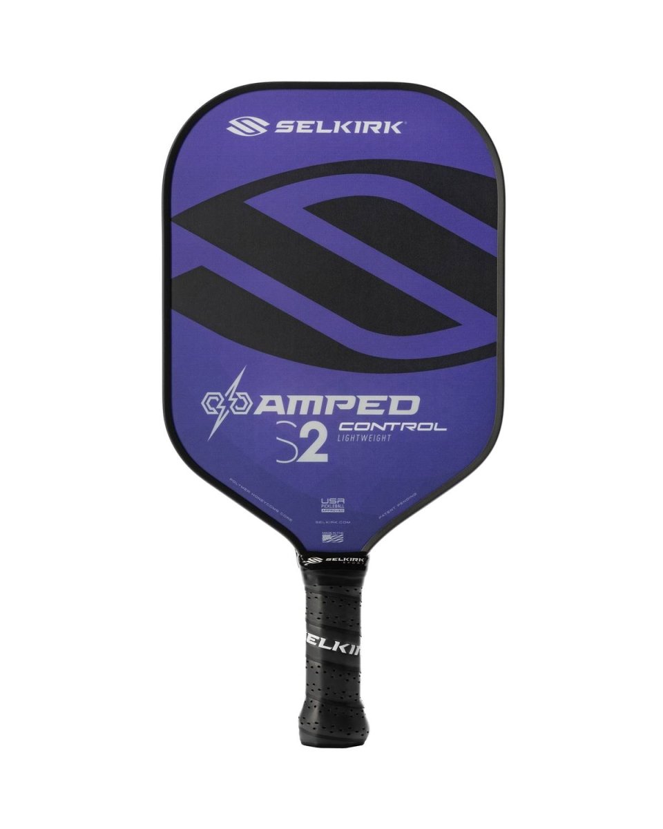 Selkirk Amped Control S2 Pickleball Paddle - Premium Graphite Paddle for Enhanced Spin & Control - Perfect for Indoor & Outdoor Pickleball Games