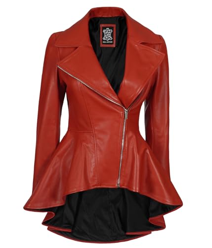 Clarissa Peplum - Red