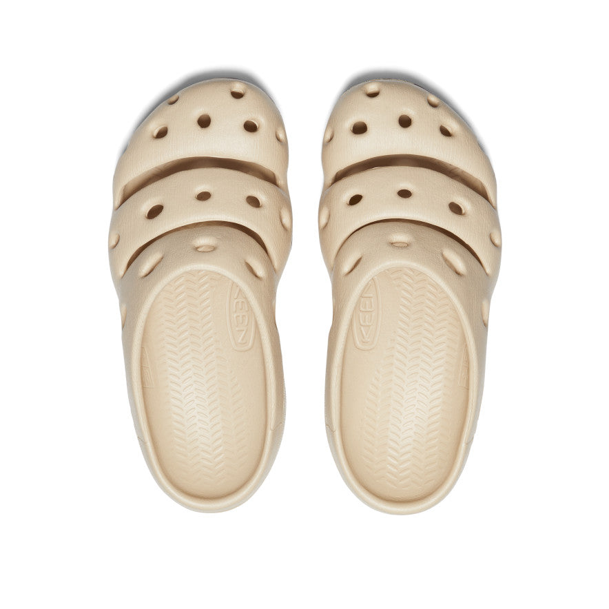Women's Yogui Clogs - Comfortable Slip-On Shoes for Women | Safari/Silver Birch | Perfect for Casual Wear, Gardening & Outdoor Activities
