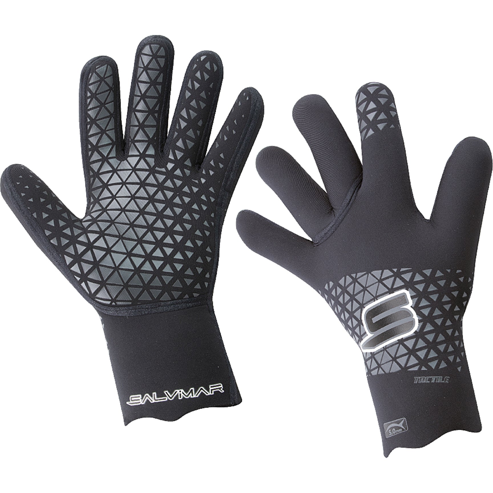 Salvimar 5mm Neoprene Dive Gloves for Scuba Diving, Spearfishing & Cold Water Swimming - Warm & Flexible Tactile Gloves