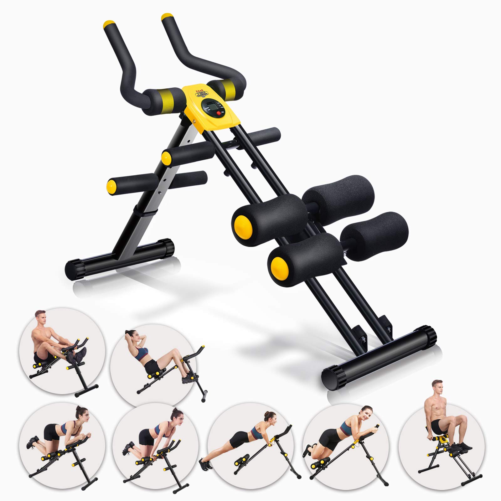 Adjustable MBB Multifunctional Home Gym Equipment for Full Body Workout - Ab Machine, Thigh & Butt Toner, Arm & Leg Trainer - Perfect for Home Fitness & Strength Training
