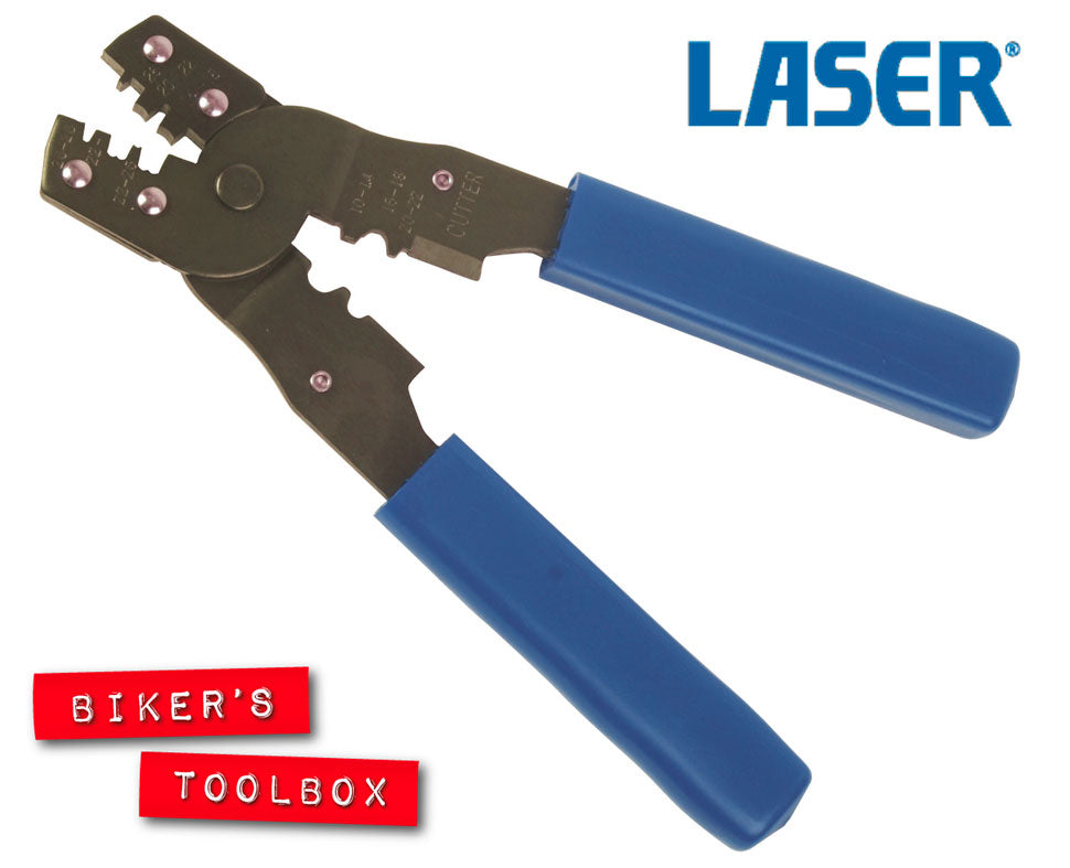 Professional Non-Insulated Terminal Crimping Tool - Heavy Duty Wire Connector Crimper for Electrical Wiring, Automotive & DIY Projects | Perfect for Home, Garage & Workshop Use