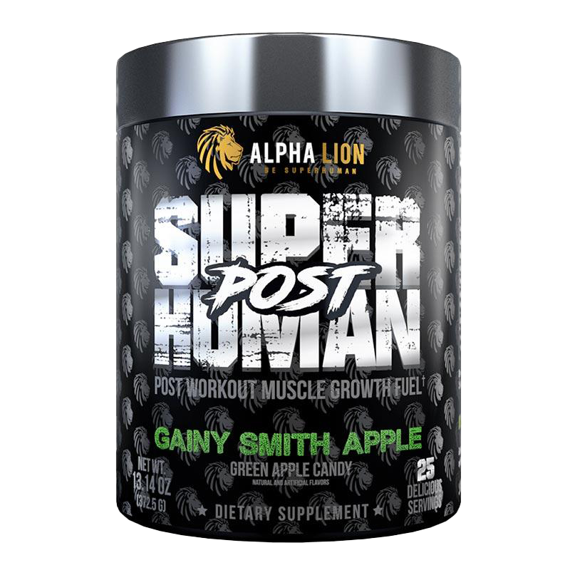 Alpha Lion SuperHuman Post Workout Supplement 373g - Muscle Recovery & Growth Formula for Athletes & Bodybuilders | Post-Workout Recovery & Performance Boost