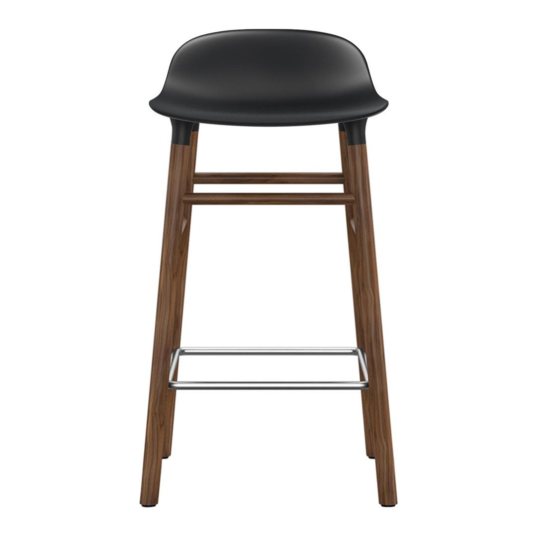 Modern Wooden Counter Stool with Sturdy Wood Legs - Perfect for Kitchen Islands, Breakfast Bars & Home Decor