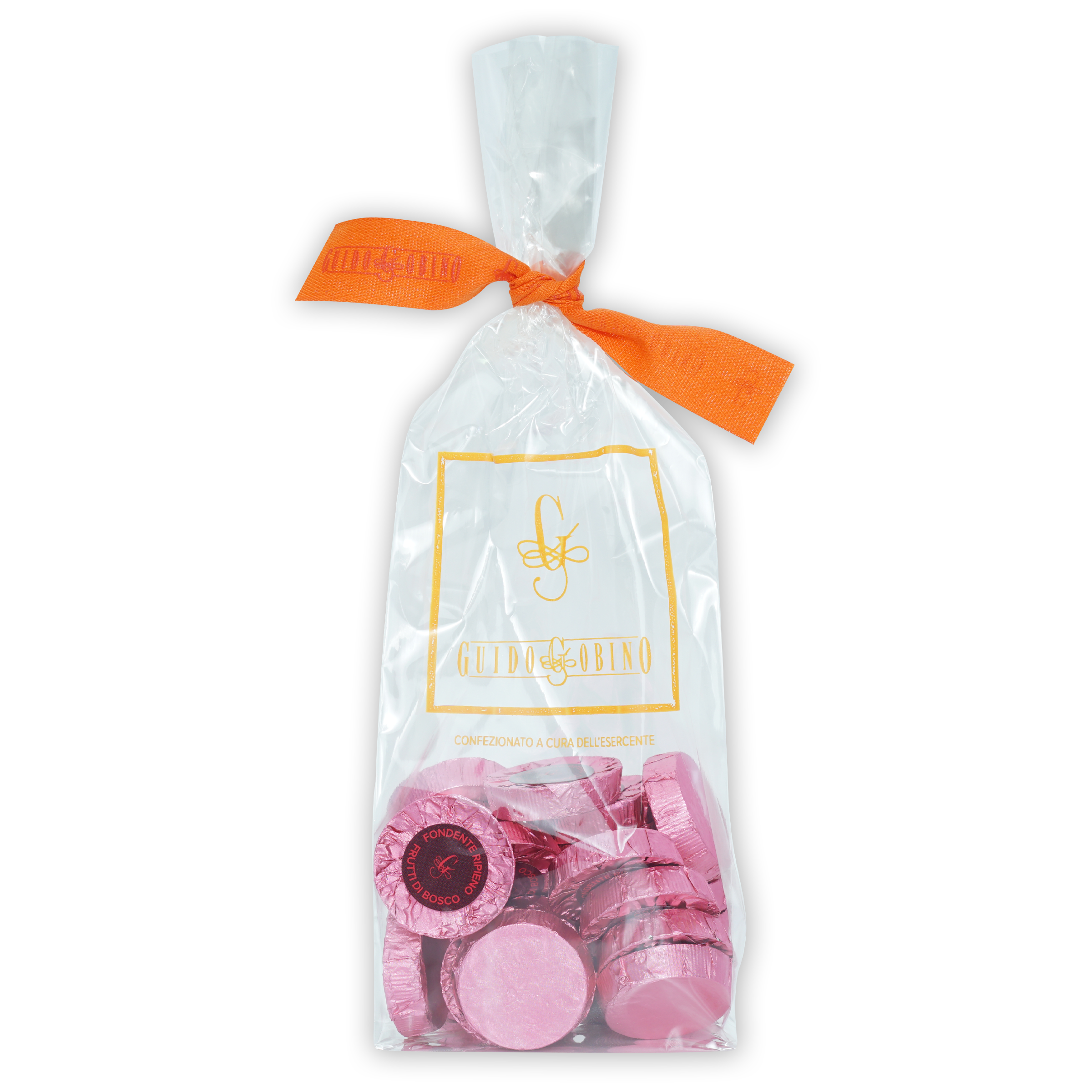 Premium Guido Gobino Chocolate Disks Filled with Mixed Berries - 25 Piece Gourmet Gift Box | Perfect for Valentine's Day, Birthday Gifts & Holiday Treats