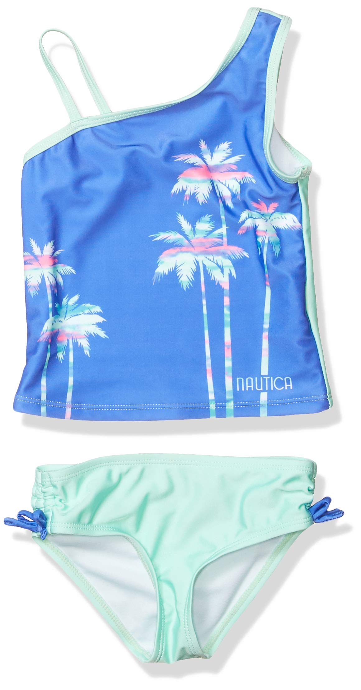 Nautica Girls Tankini Swimwear with UPF 50+ Sun Protection - Perfect for Beach, Pool & Summer Water Activities