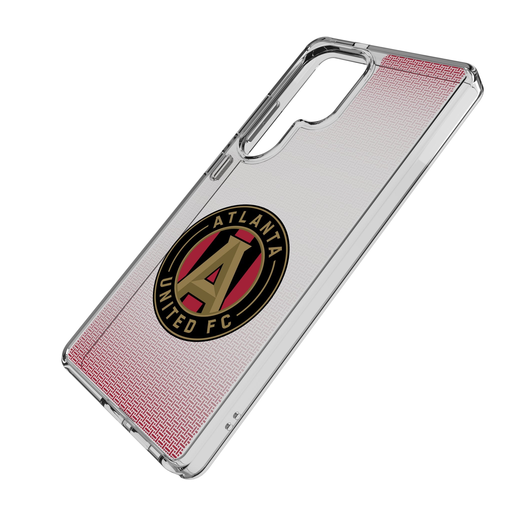 Atlanta United FC Clear Linen Phone Case for Samsung Galaxy - Slim Protective Cover for Everyday Use, Sports Events & Fan Showcases
