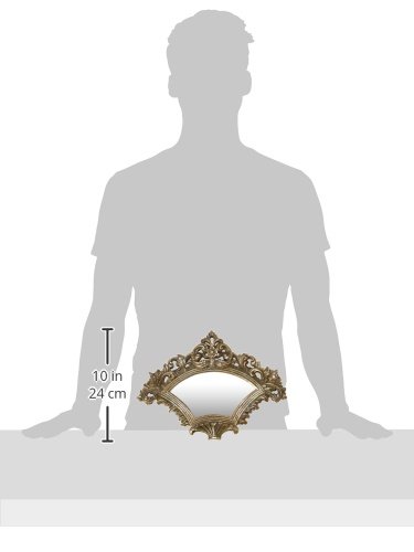 IMAX 52977-7 Loletta Victorian Inspired Mirror Set of 7 - Elegant Silver Wall Decor for Living Room, Bedroom & Entryway