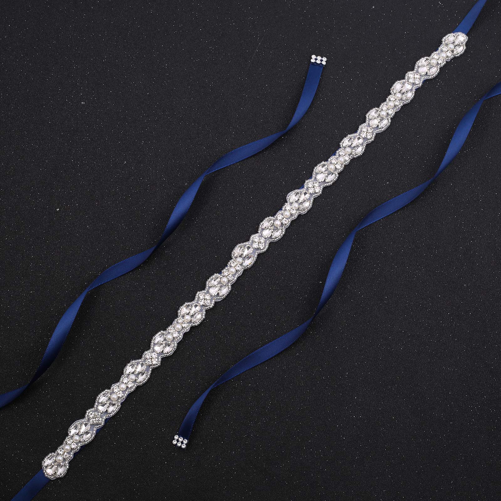 Elegant Rhinestone Wedding Sash Belt for Women - Sparkling Crystal Bridal Belt for Evening Dresses, Prom, Party & Special Occasions - Perfect for Bridal Showers, Weddings, and Formal Events