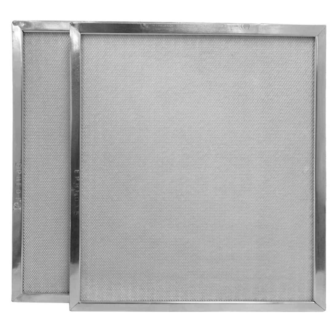 Greentek Fantech 463944 12x10 Inches Polypropylene Air Exchanger Filters - 1 Pair Replacement for HRV & ERV Units - Improve Indoor Air Quality for Home & Office HVAC Systems