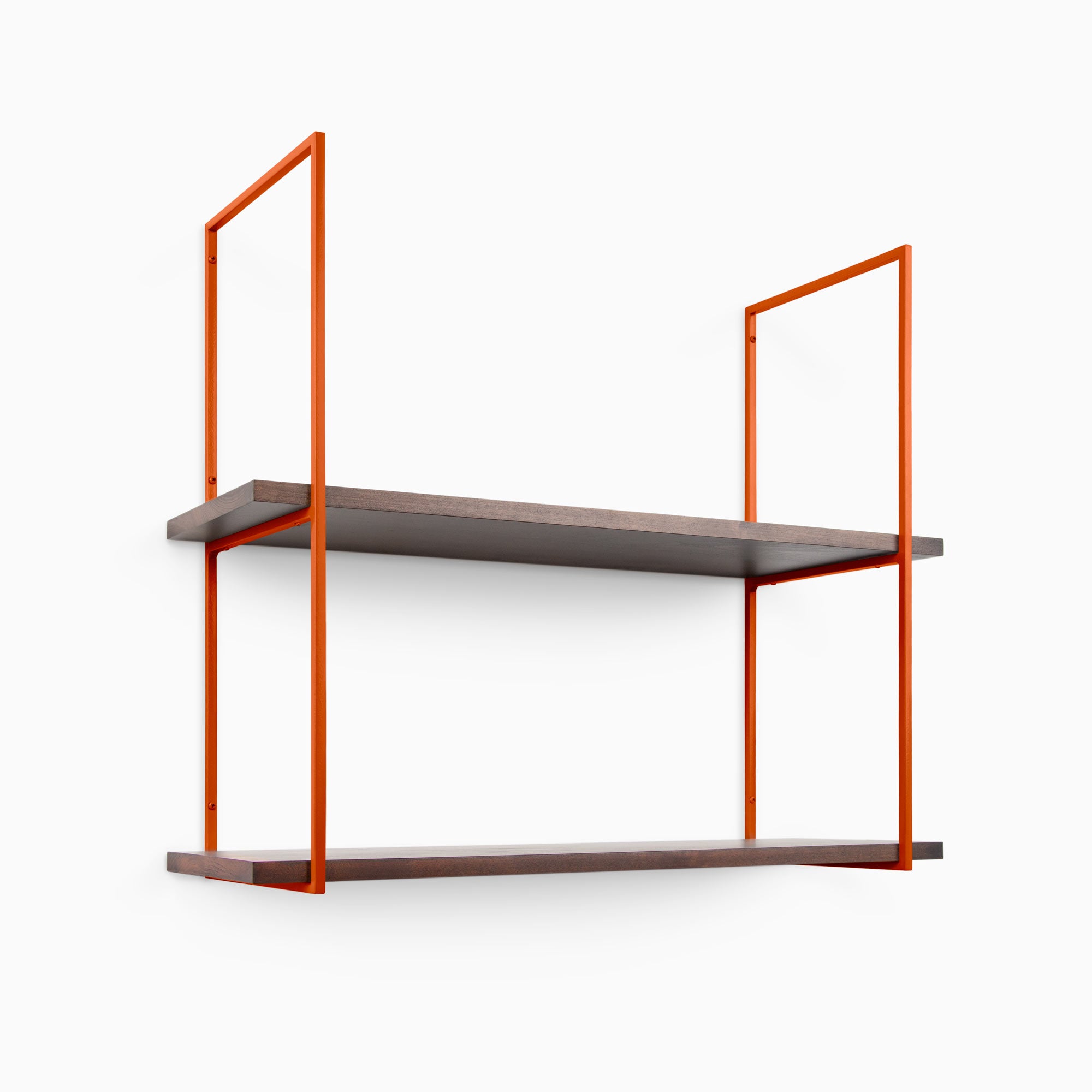 Lloyd Espresso 5-Tier Wooden Shelf for Kitchen, Bathroom & Office Storage - Space Saving Organizer for Spices, Books & Decor