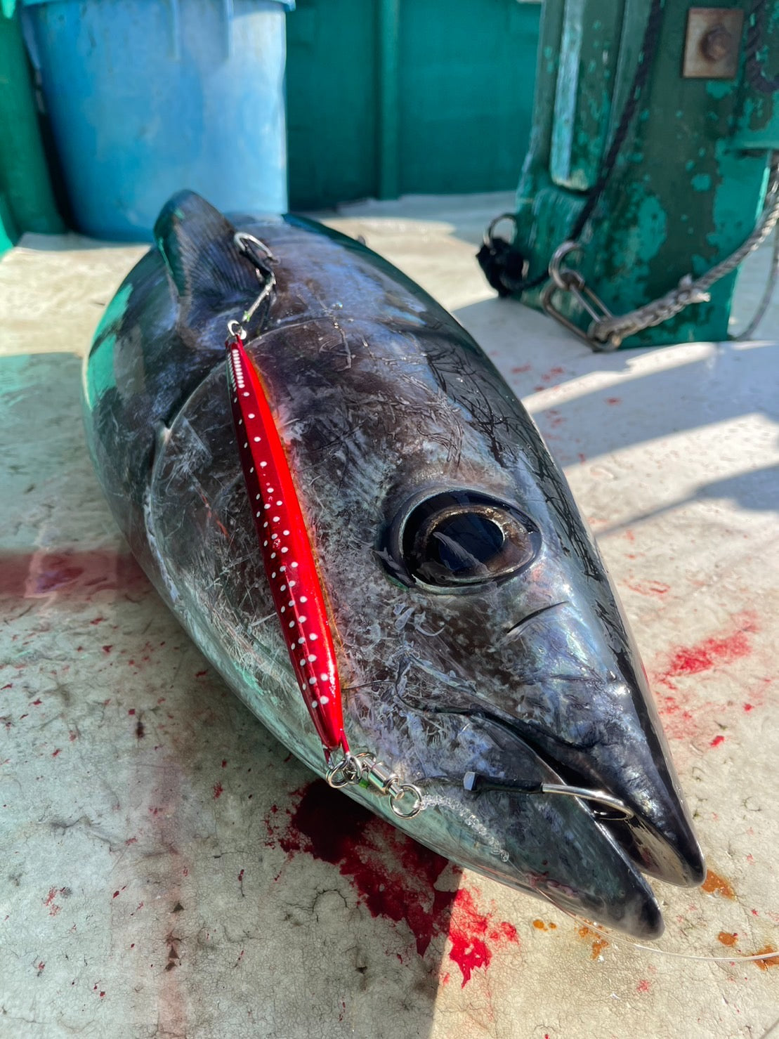 Valley Hill Blue Lancer Tuna Fishing Lures - Premium Saltwater Jigs for Tuna, Mahi Mahi & Offshore Gamefish - Perfect for Deep Sea Fishing & Trolling Adventures