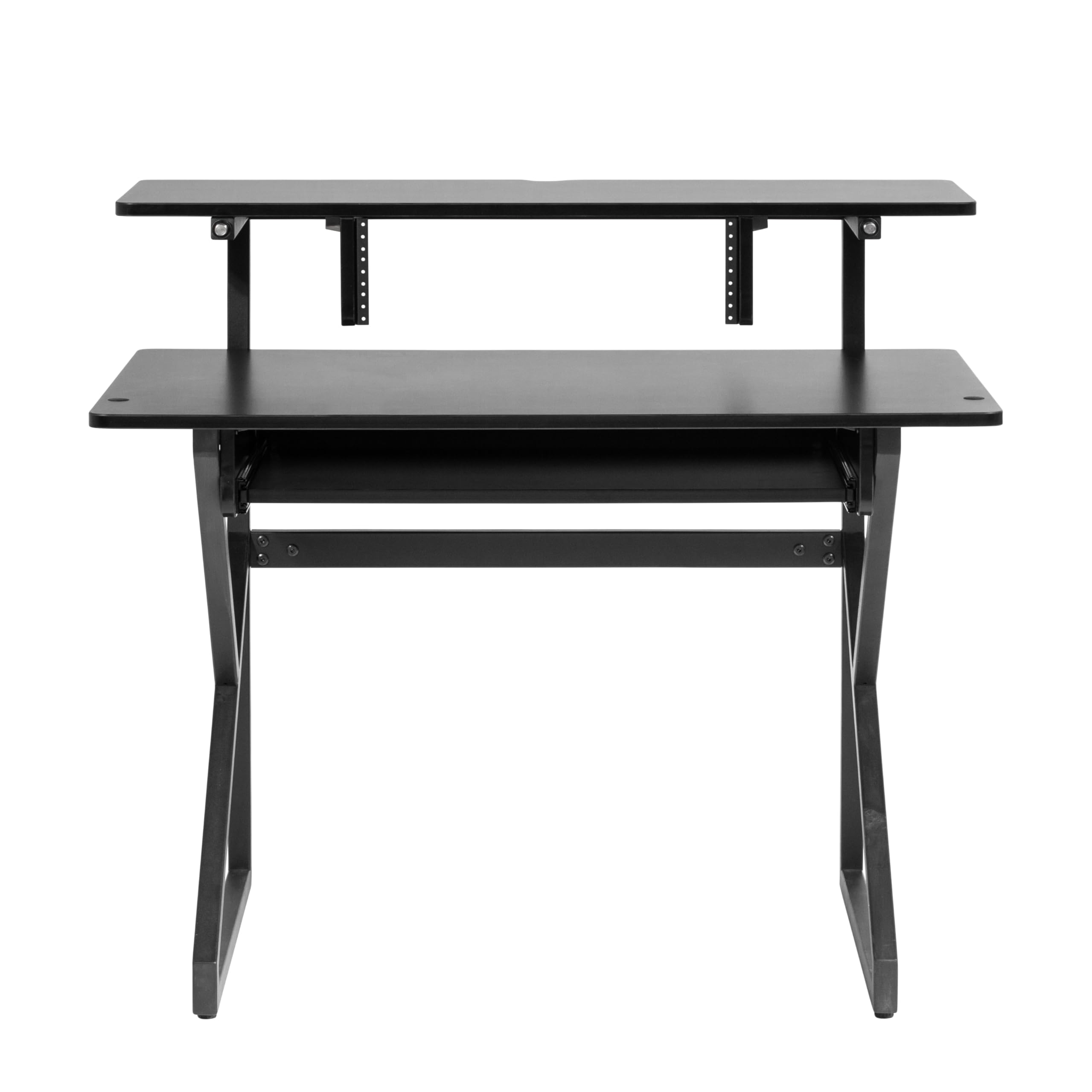 Gator Frameworks GFW-DESK-MAIN Content Creator Main Desk - Professional Studio Workstation for Video Editing, Streaming & Podcasting - Perfect for Home Office & Gaming Setup