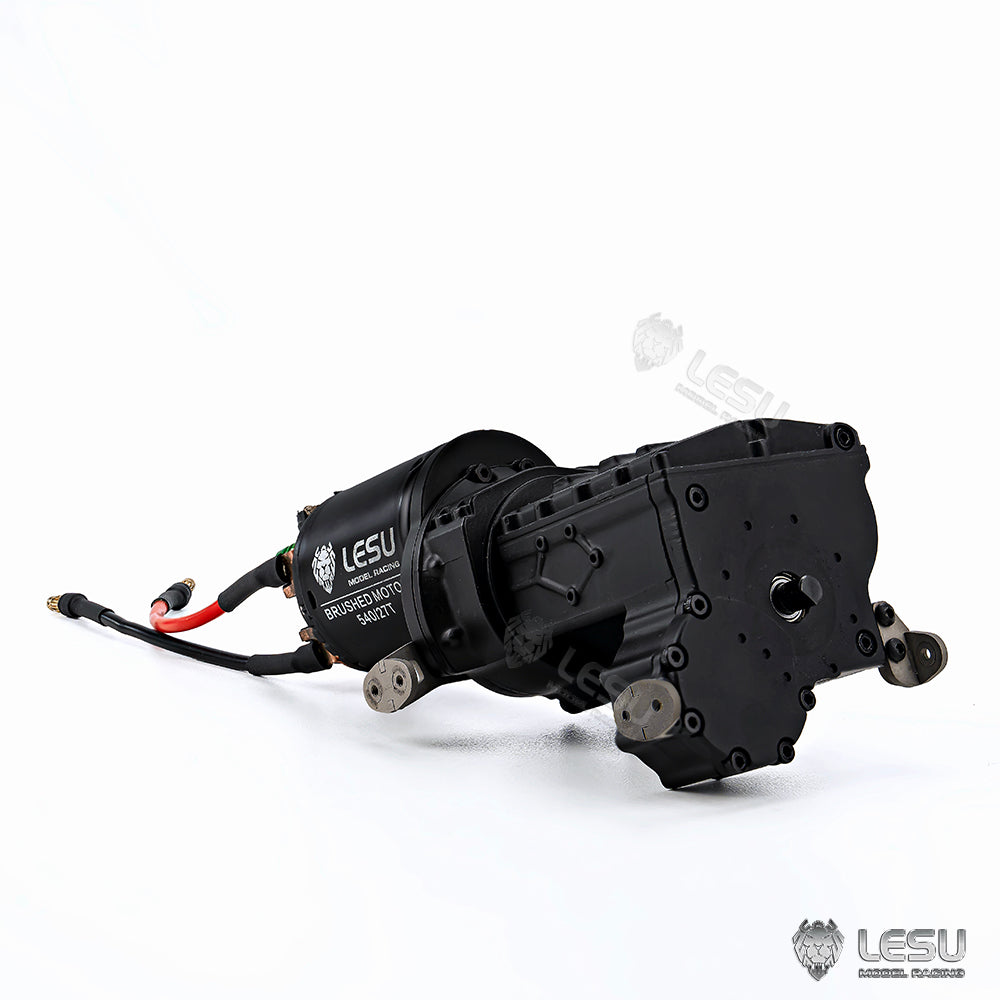 2-Speed Transmission Gearbox Motor for LESU 4X4 1/10 RC Off-Road Car RAVE UM406 - Upgrade Your Remote Control Vehicle for Racing & Crawling Adventures