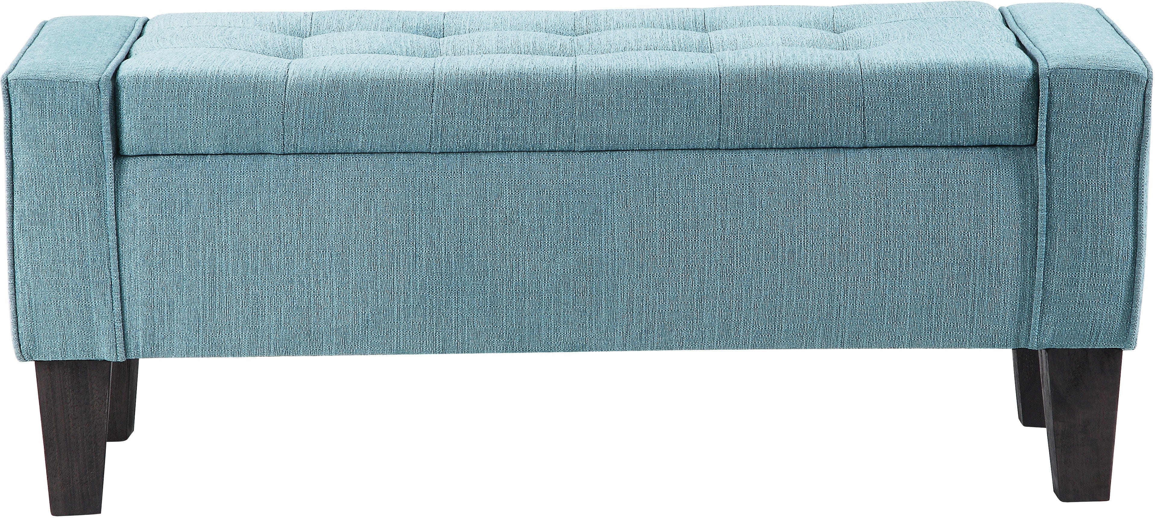 Office Star Baytown Storage Bench [SB562] - Stylish Entryway Organizer with Seat & Hidden Storage for Home, Office, or Mudroom