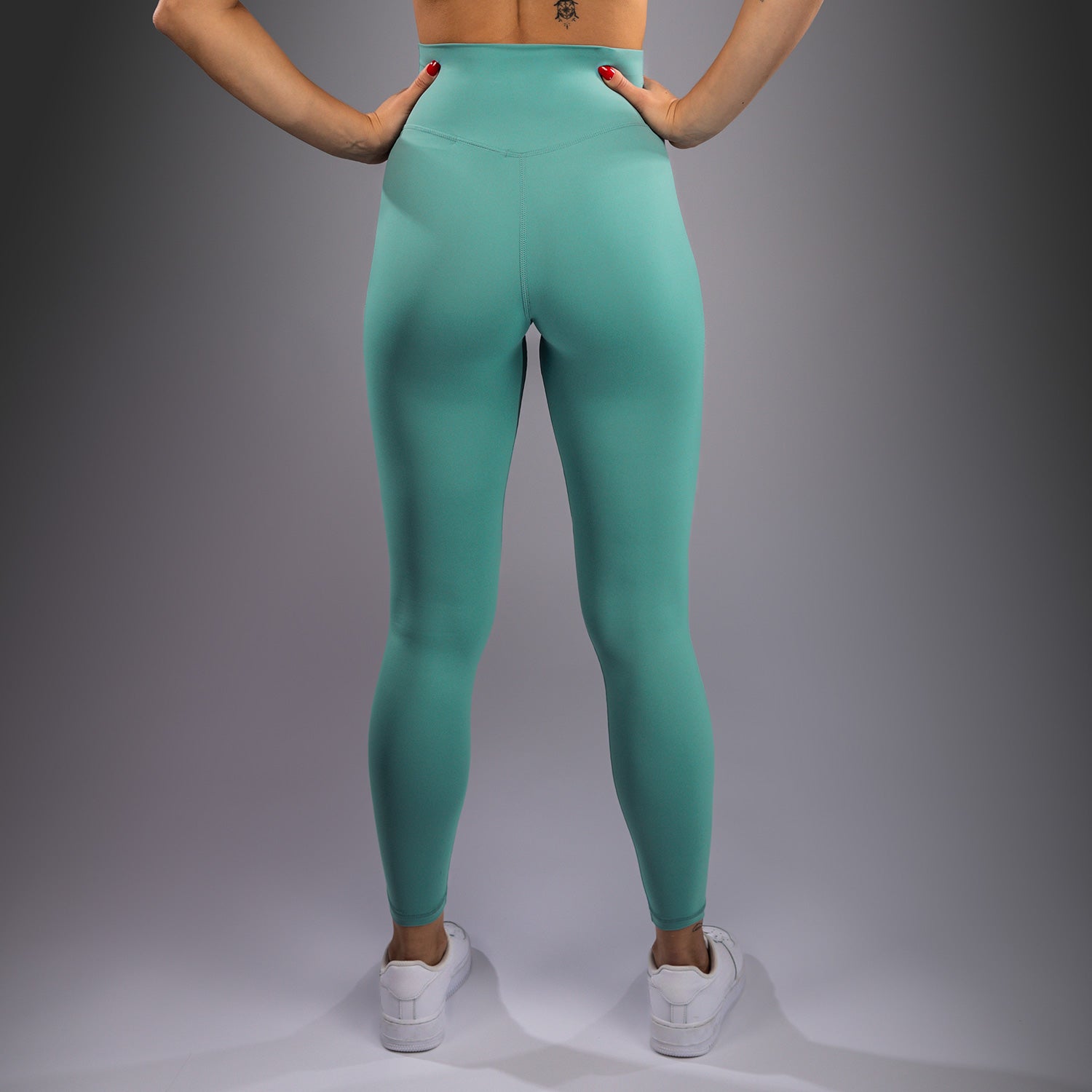 Venum Essential Women's Yoga Leggings - High Waisted Workout Pants for Gym, Running & Fitness - Breathable Aqua Green Activewear for Women
