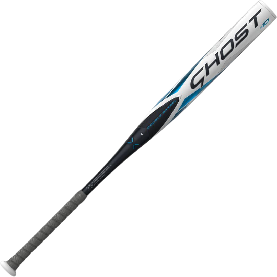 Easton Ghost Double Barrel 10 Fastpitch Softball Bat FP23GH10 - USA Certified for Fastpitch Softball Games, Tournaments & Practice | Perfect for Youth & Adult Players