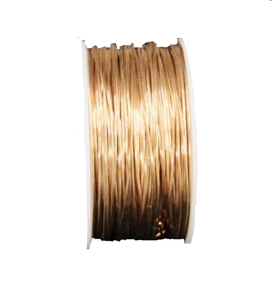 24 Gauge Soft Phosphor Bronze Jewelry Wire - 5 Oz, 275 Feet - Ideal for Crafting, Beading, and Wire Wrapping Projects
