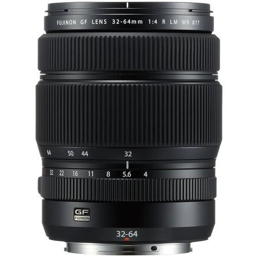 FUJIFILM GF 32-64mm f/4 R LM WR Lens - Medium Format Zoom Lens for GFX Cameras - Perfect for Landscape, Portrait & Travel Photography