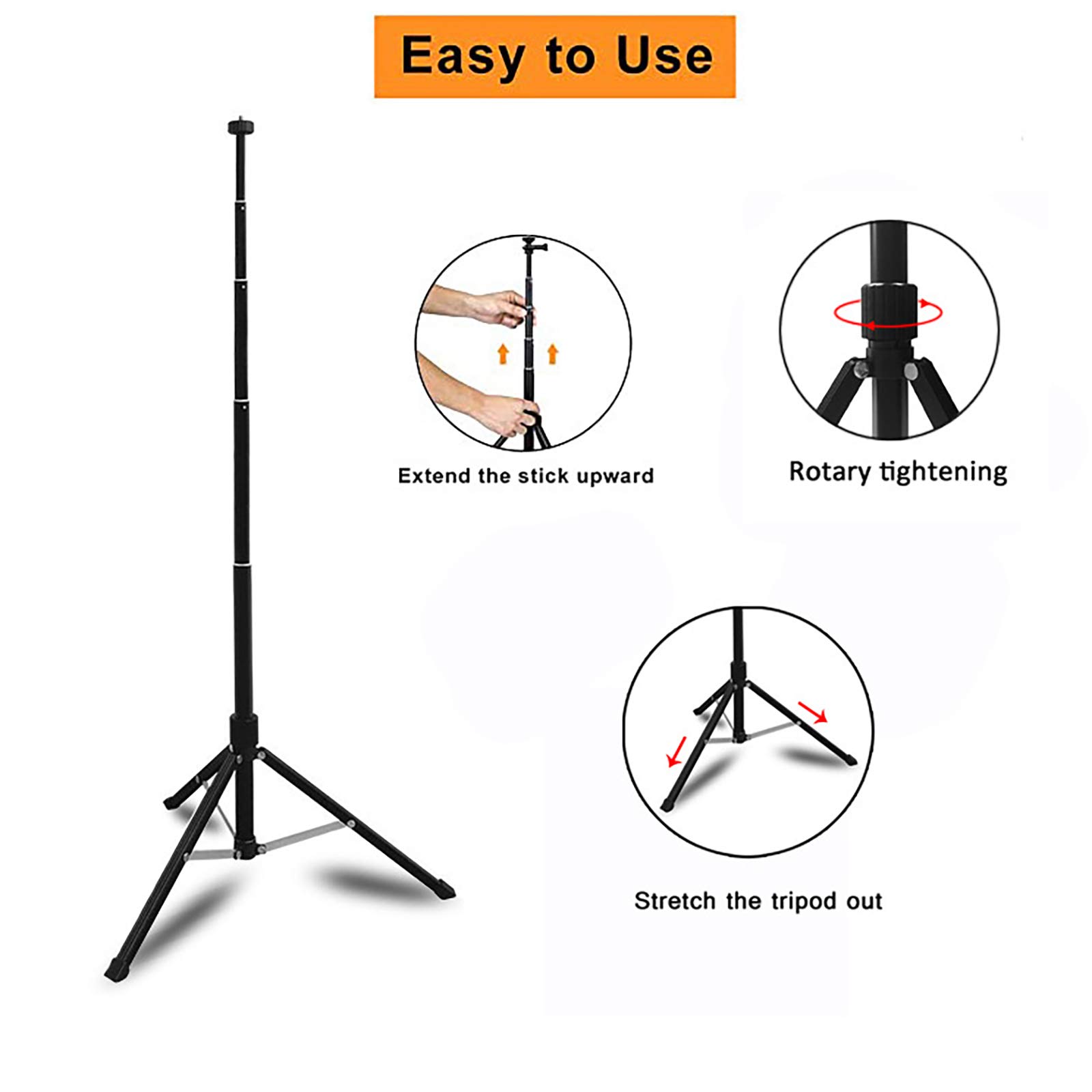 ZXCVASDF 10-inch Selfie Ring Light with 63-inch Tripod Stand - Dimmable LED Circle Light with Phone Holder for Live Streaming, Makeup, Photography & Videos | Perfect for YouTube, TikTok, Instagram & Home Studio Setup
