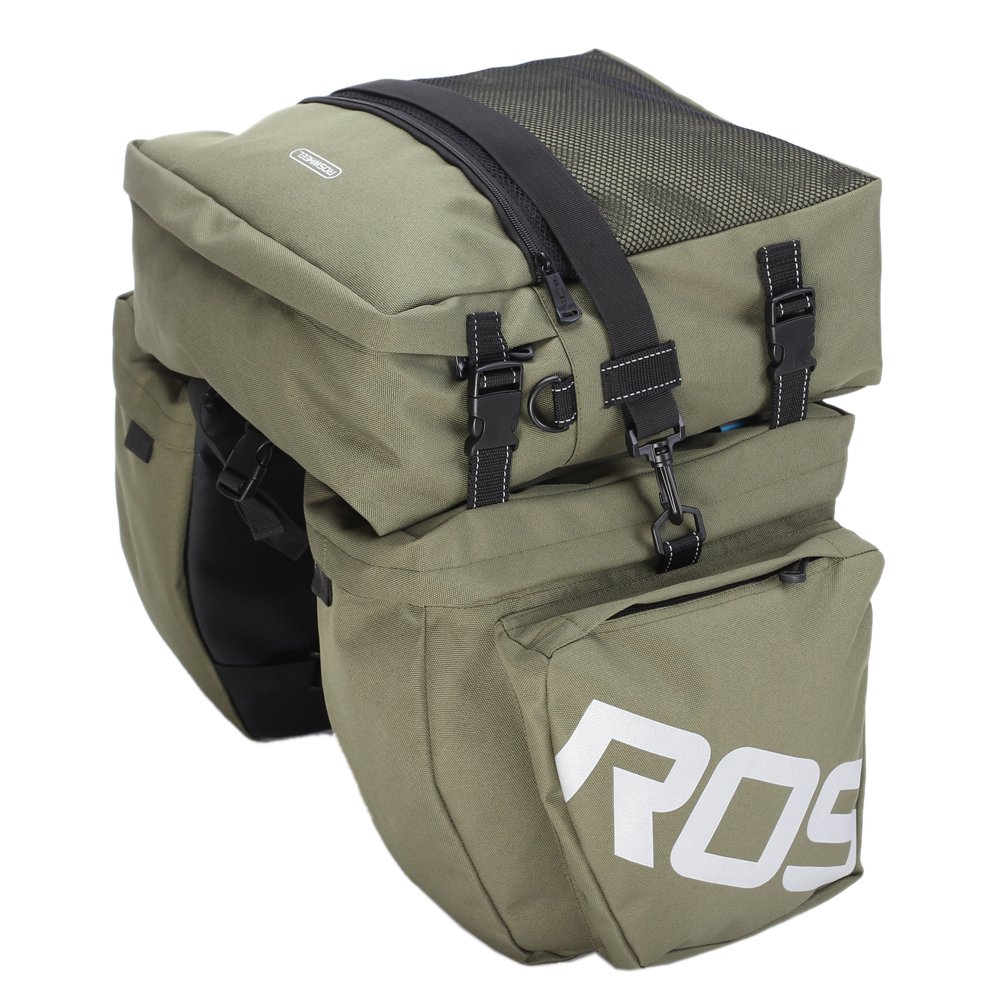 Navo 3-in-1 Waterproof Bike Pannier Bag - Cycling Backpack & Gear Pack for Commuting, Touring & Outdoor Adventures