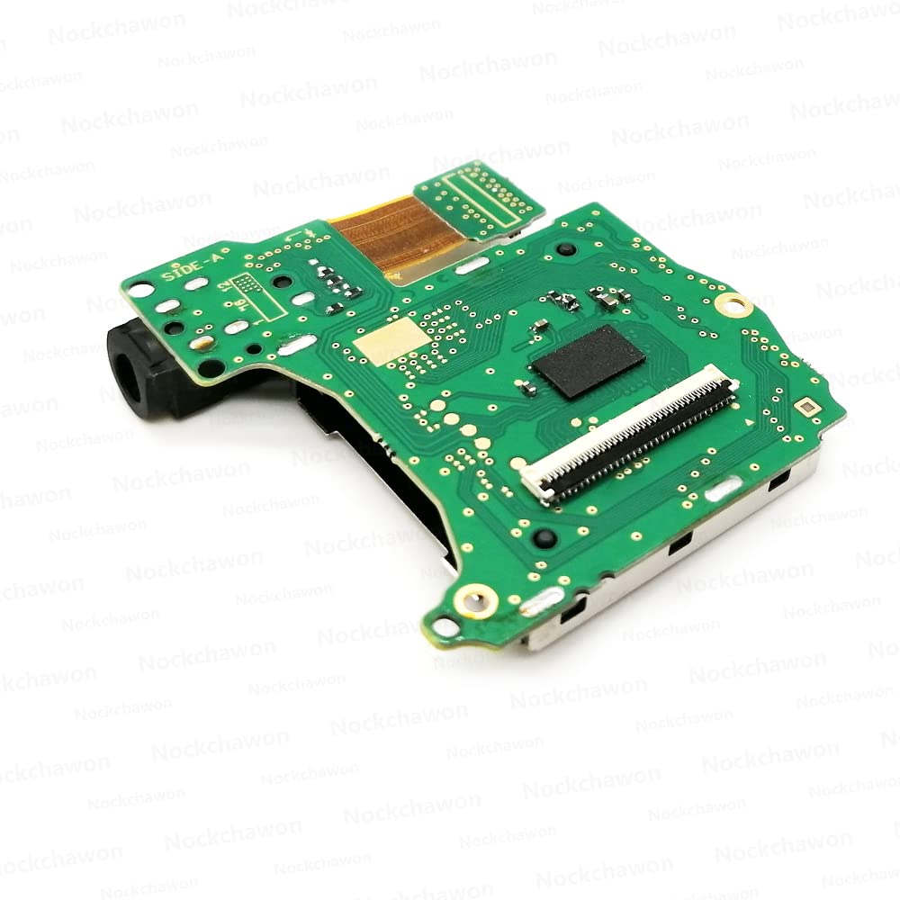 Nintendo Switch Game Card Reader Slot Replacement with Headphone Jack - Repair Part for Game Console | Perfect for Switch Lite/OLED Repair & DIY Maintenance