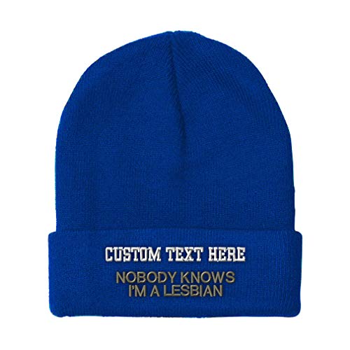 Royal Blue Personalized Text Here
