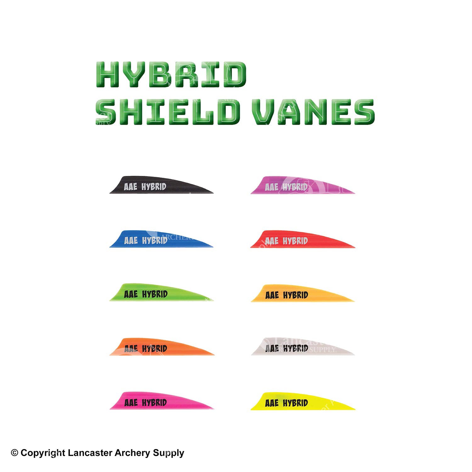 AAE Hybrid Vanes - High Performance Wind Turbine Blades for Renewable Energy & DIY Projects | Perfect for Home Wind Power Systems & Green Energy Solutions