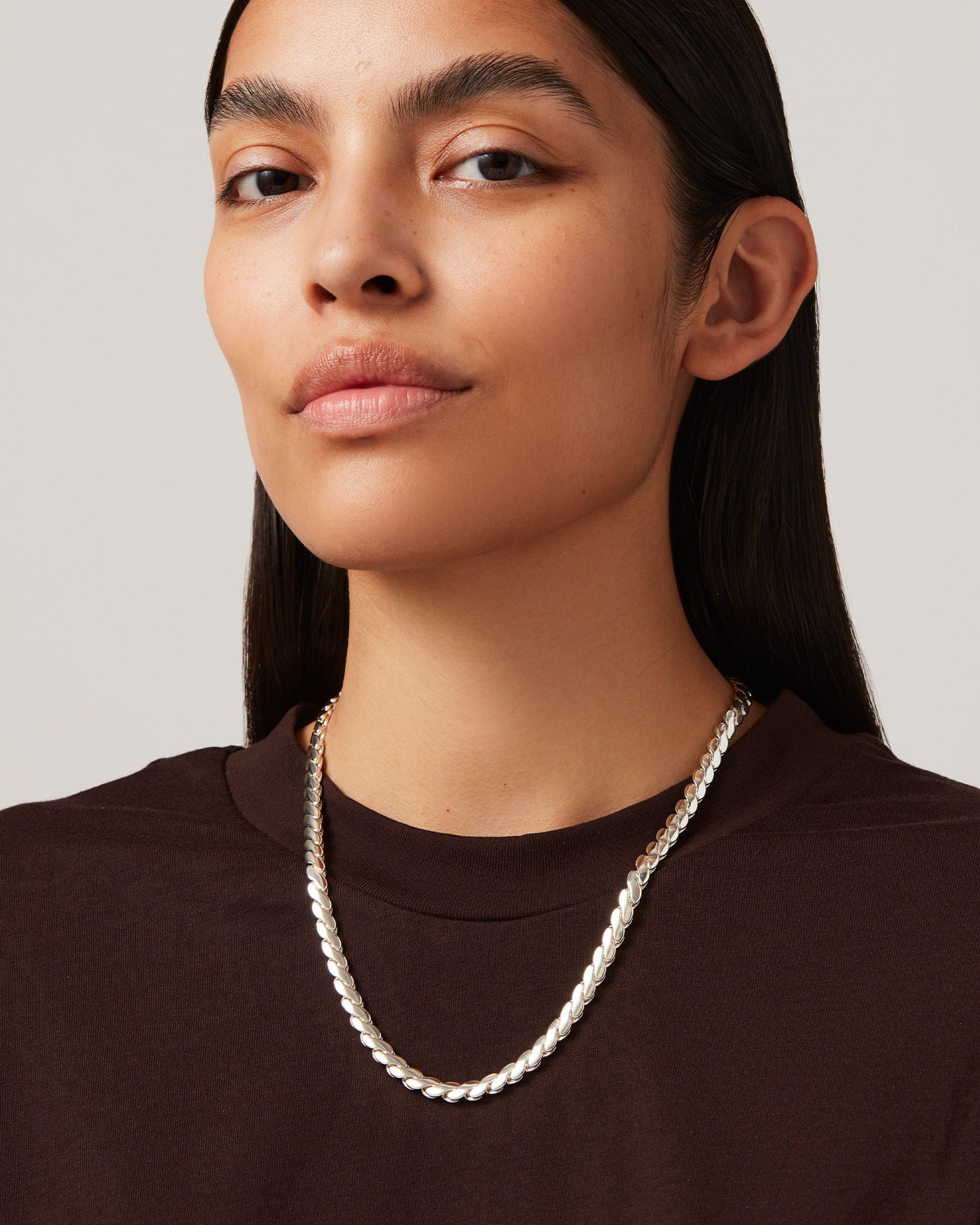 Paloma Sterling Silver Chain Necklace - Elegant & Durable Jewelry for Women, Perfect for Everyday Wear & Special Occasions