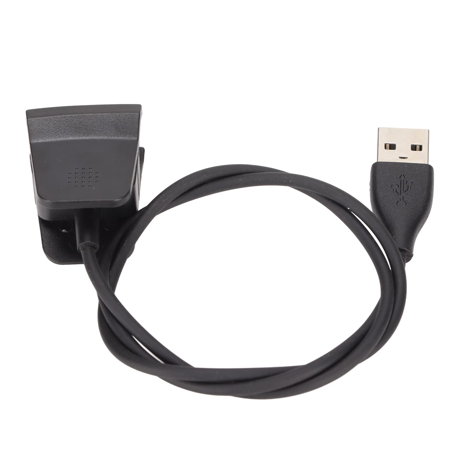 Hilitand 0.5m USB Charger Cable with Dock Stand - Compatible with Fitbit HR | Fast Charging Data Sync Cable for Home, Office & Travel Use
