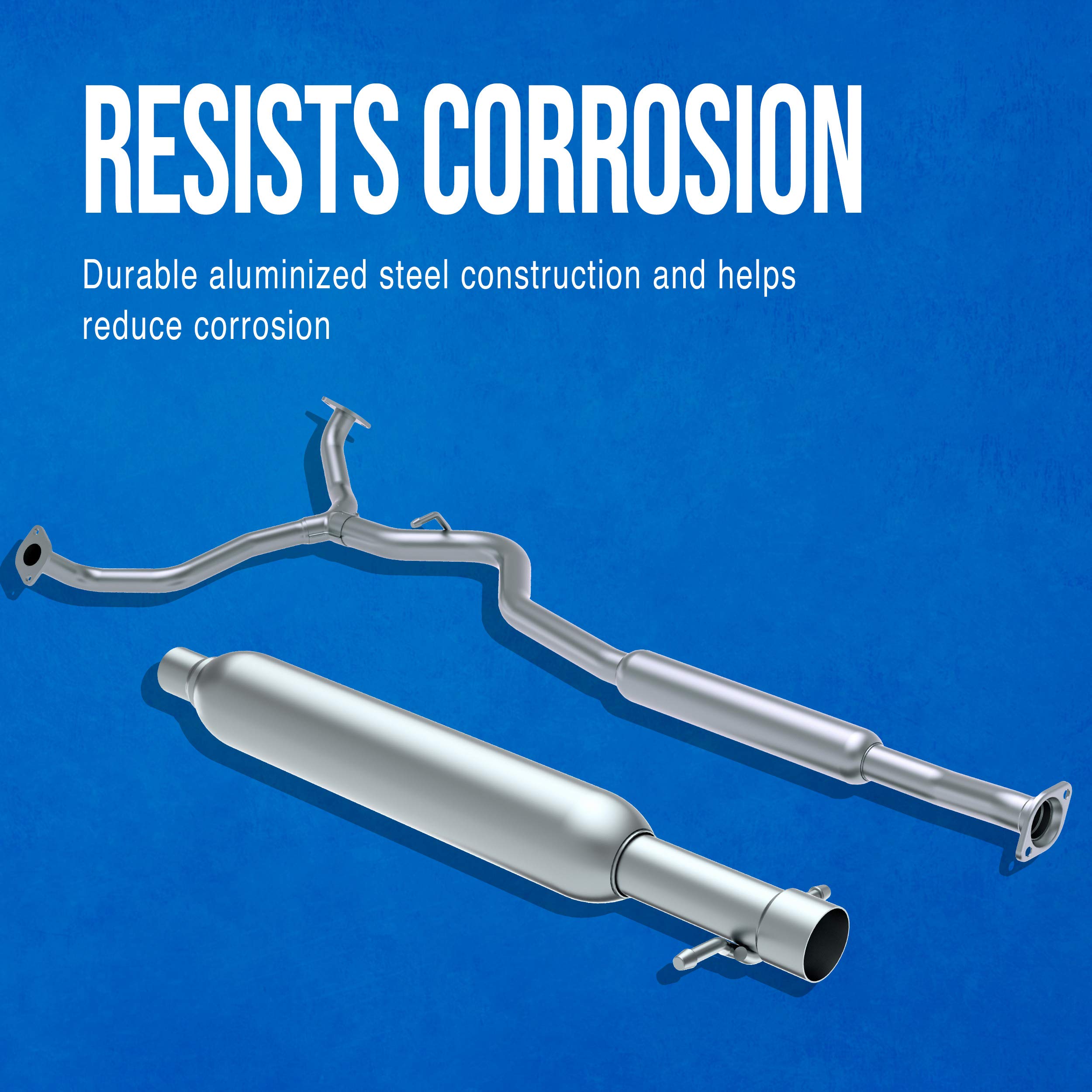 Walker 55697 Direct Fit Exhaust Resonator & Pipe Assembly 2.375