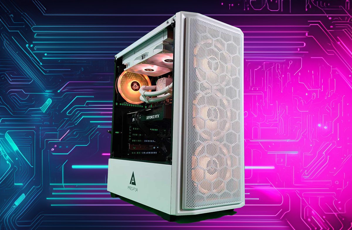 Pinnacle Gaming Custom Desktop PC - Intel Core i7, RTX 4070 GPU, 16GB/32GB RAM, 500GB/1TB/2TB SSD, WiFi 6, White Gaming Computer - Perfect for 4K Gaming, Streaming & VR