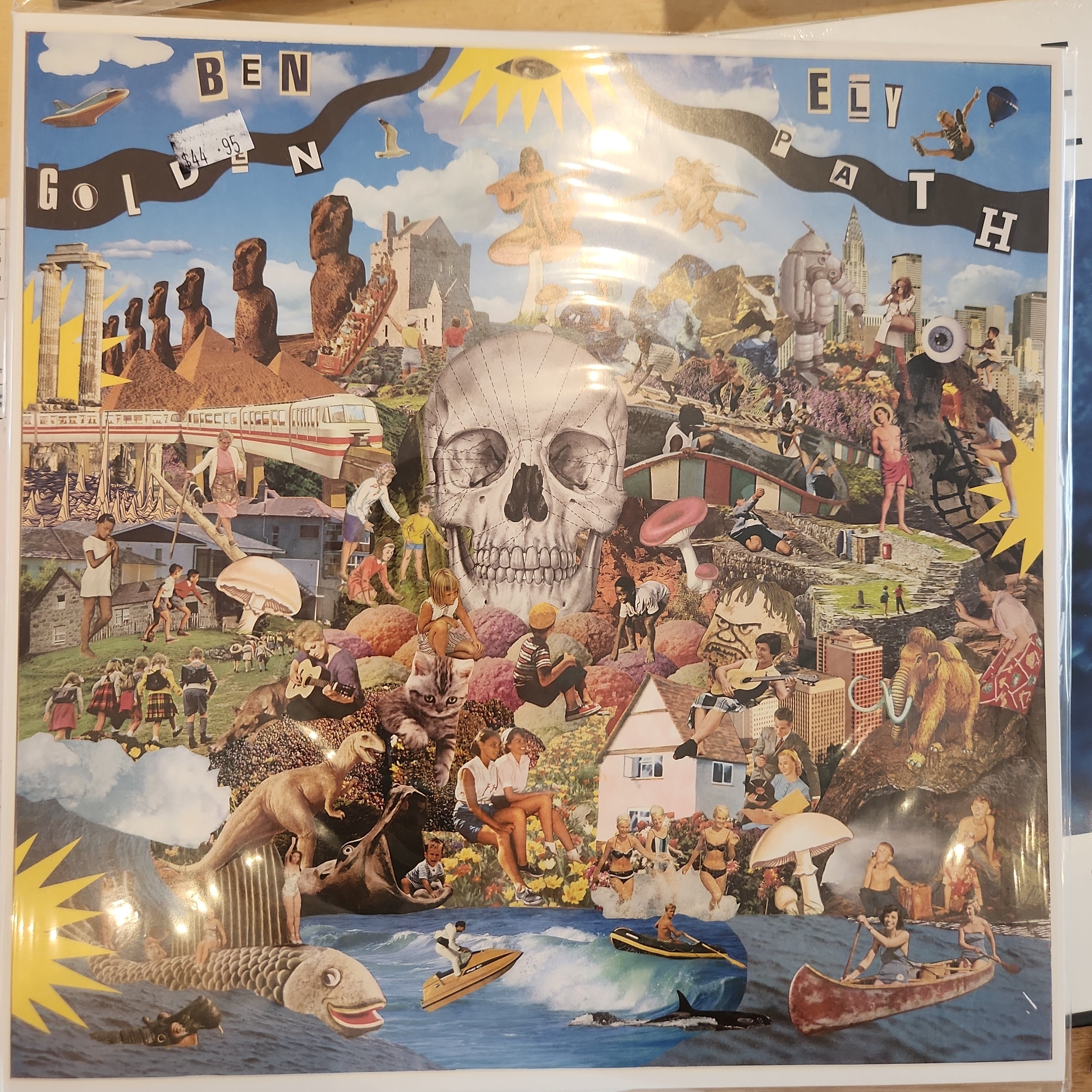 Ben Ely - The Golden Path Vinyl LP Record | Indie Rock Music for Collectors & Audiophiles | Perfect for Home Listening & Gift Giving