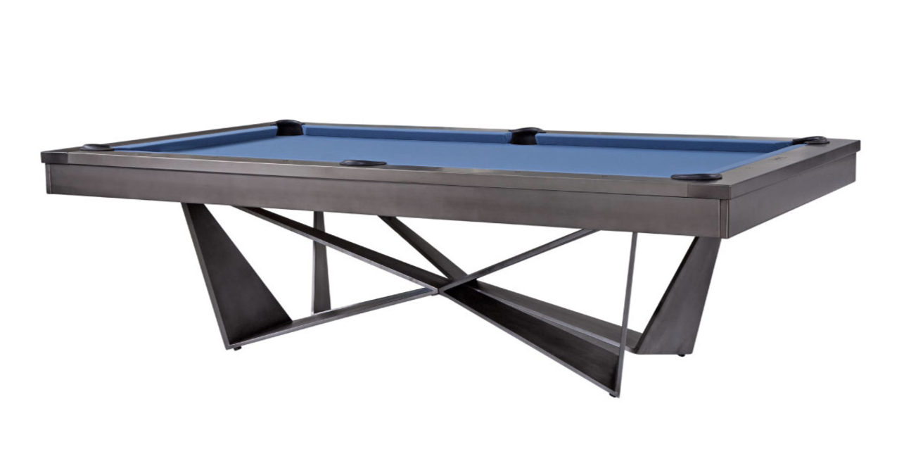 Premium Essex Pool Table with Plank and Hide Design - Perfect for Game Rooms, Bars, and Home Entertainment Spaces