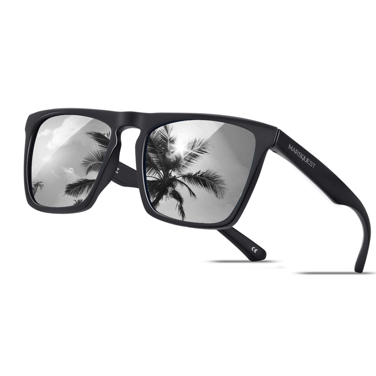 Polarized Sunglasses for Men & Women - 100% UV400 Protection - Fashionable & Durable - Perfect for Driving, Fishing, Hiking & Outdoor Activities