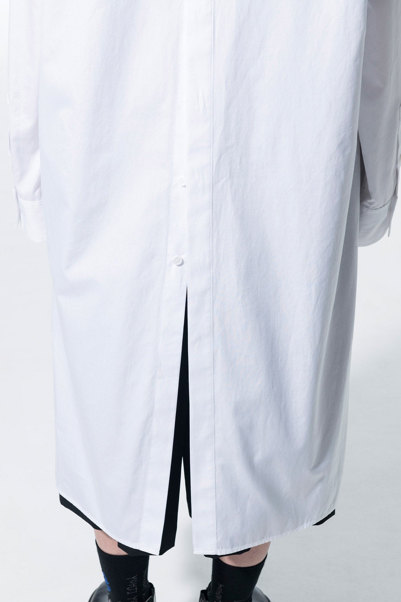 100% Cotton 2-Pack Broad Shawl Collar Long Sleeve Shirt for Men - Casual & Office Wear, Layering Essential