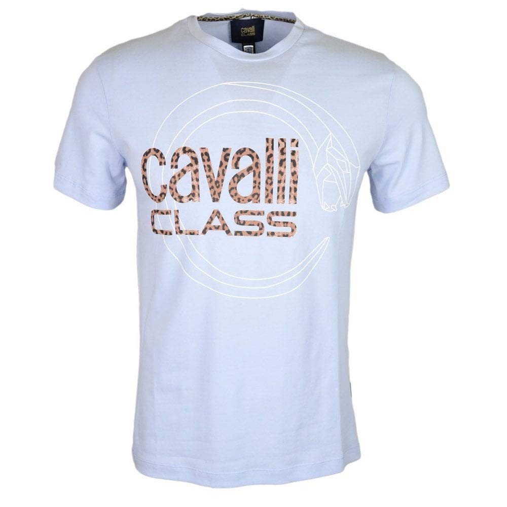 Premium Cotton Stretch T-Shirt with Snake Logo in Light Blue | Comfortable Casual Wear for Men & Women | Perfect for Everyday Outfits, Street Style & Summer Fashion