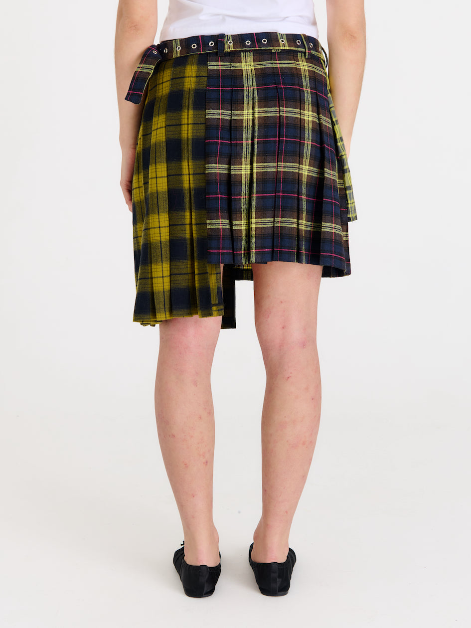 Tarnish Check Mini Skirt - Women's Fashion Stretch Denim Short Skirt for Casual Wear | Perfect for Parties, Dating & Summer Outfits