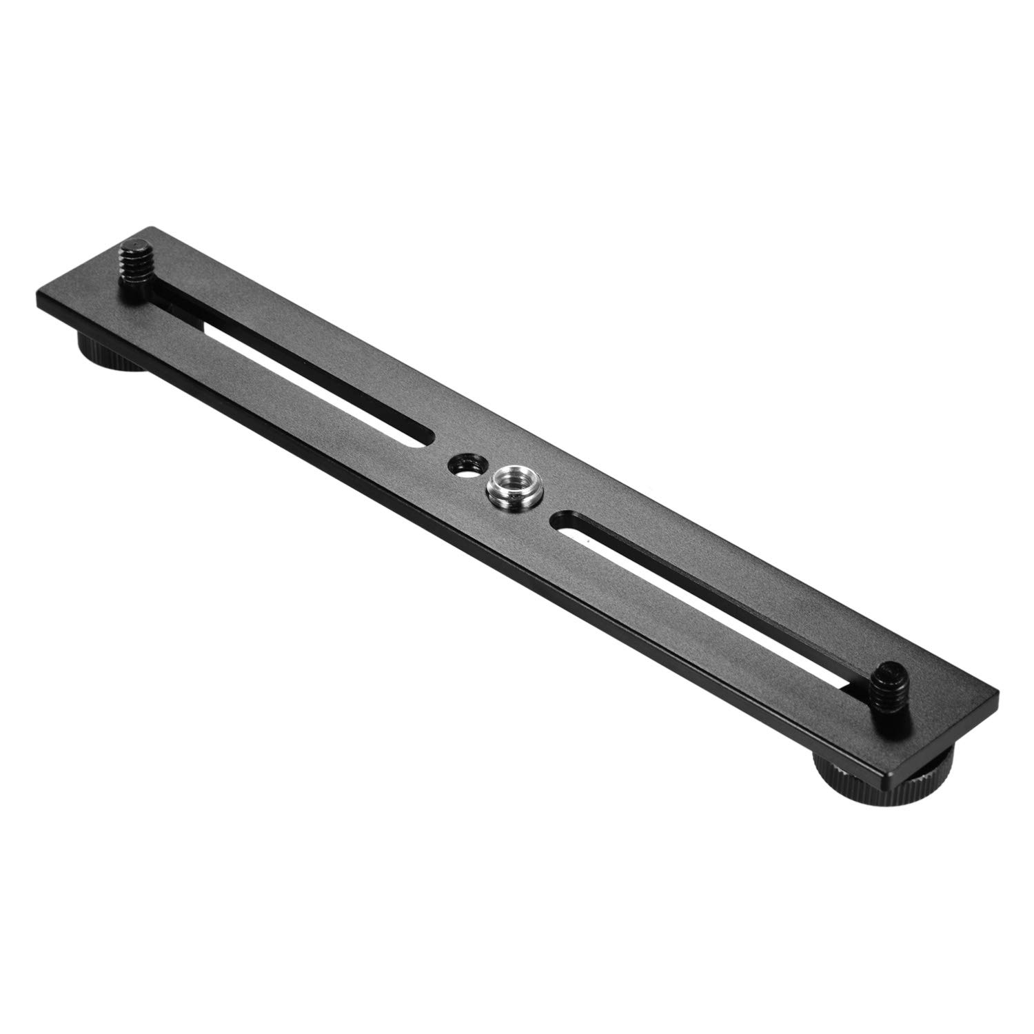 Andoer Dual Camera Mount Tripod Bracket - Adjustable Extension Bar with 1/4
