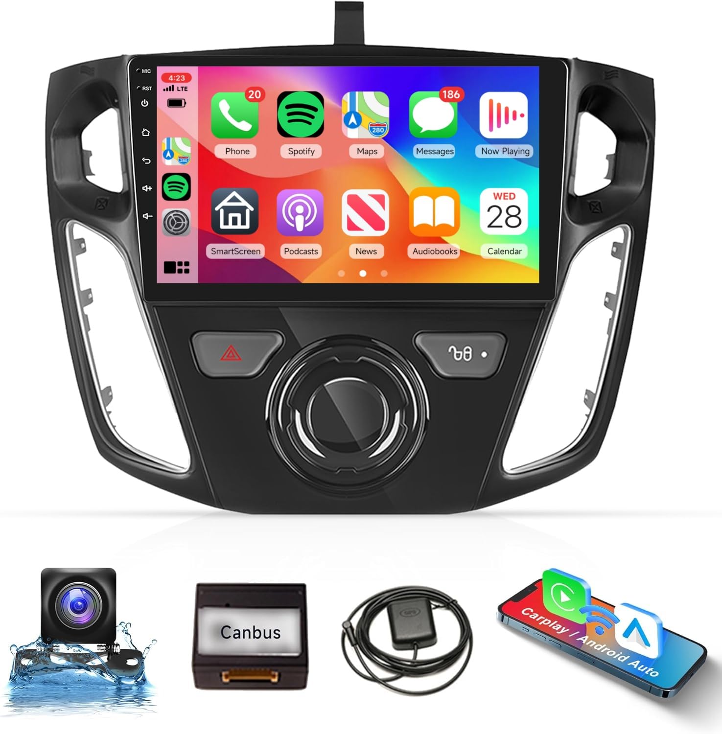2G 64G Android Car Stereo for Ford Focus 2012-2018 - 9