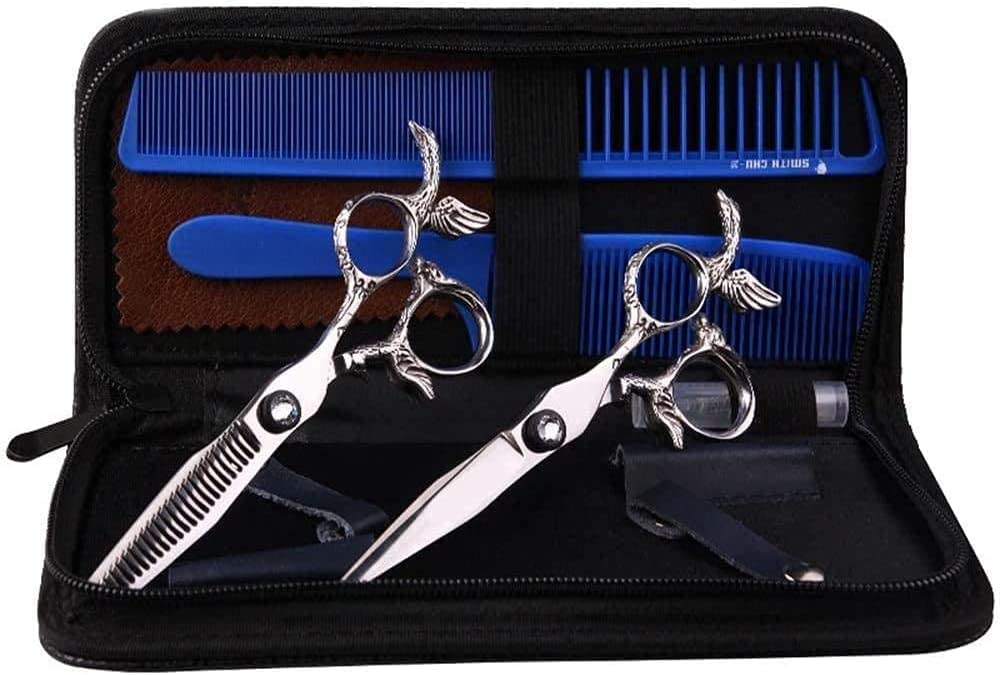 Professional 440C Hairdressing Scissors Set - 6.0