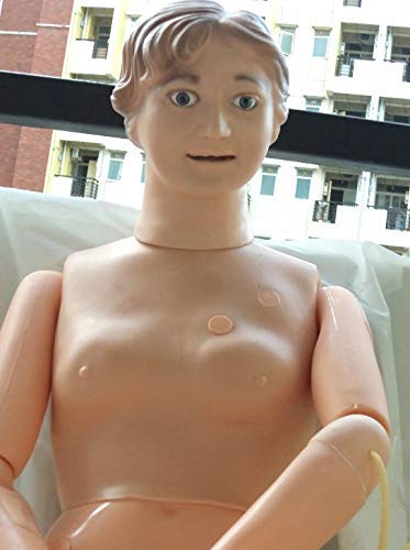 Life-Size Female Anatomical Human Manikin Model - Nursing Training, Medical Education & Classroom Teaching Supplies for Healthcare Professionals & Students | Perfect for CPR Practice, Anatomy Study & Clinical Demonstrations