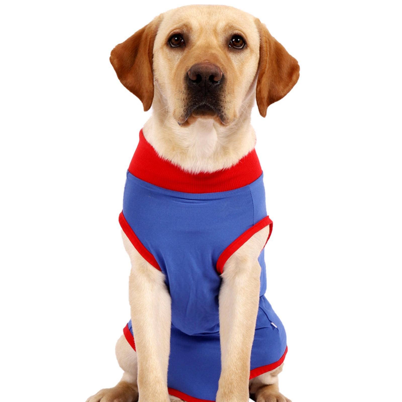 Dog Recovery Suit for Post-Surgery - Anti-Licking Pet Surgical Shirt - Soft Nursing Clothes for Dogs - Perfect for Wound Protection After Spay/Neuter