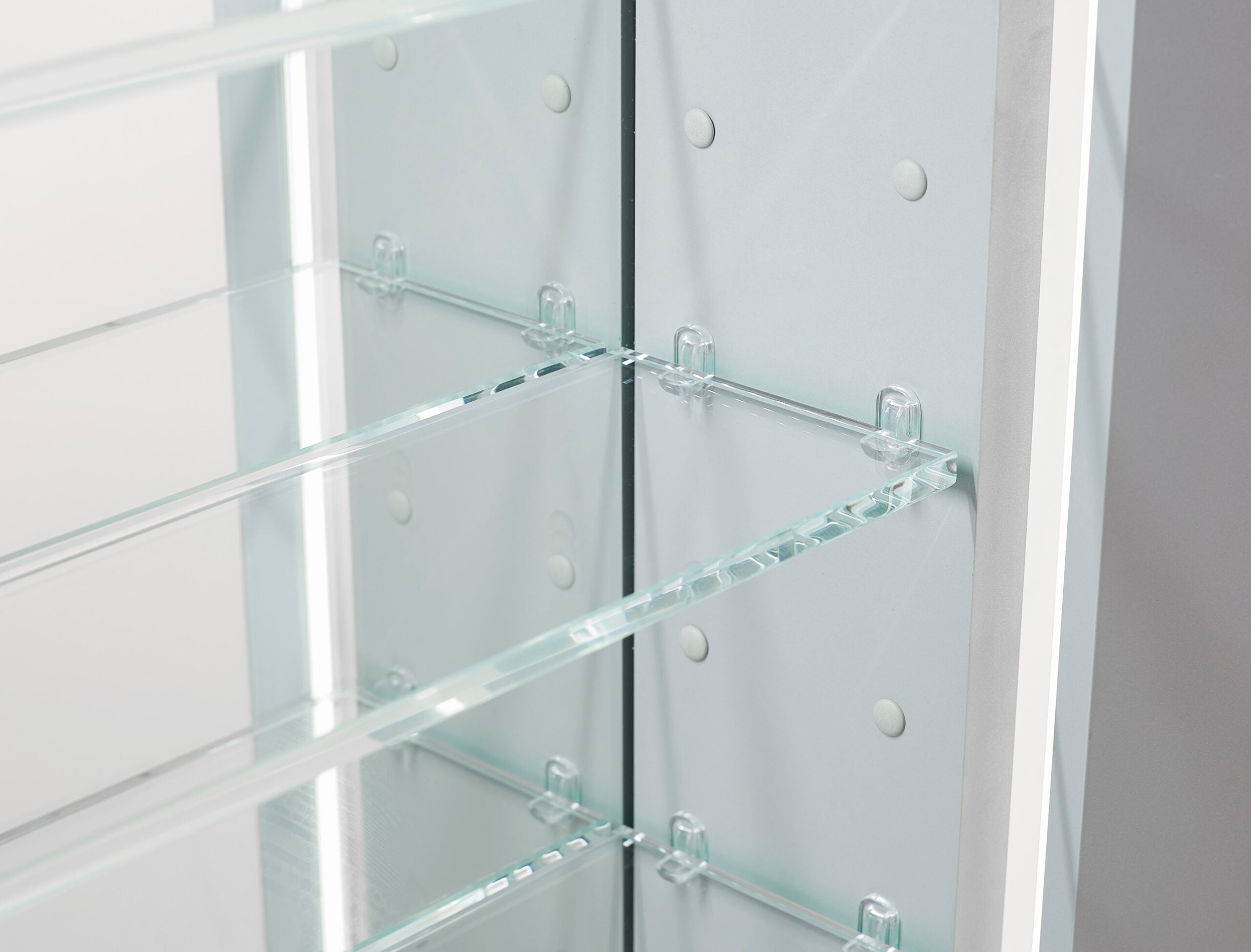 Aquadom Royale Plus 40x30 Inch LED Lighted Bathroom Medicine Cabinet - Modern Mirror Storage with Adjustable Shelves for Bathroom, Bedroom & Vanity Organization