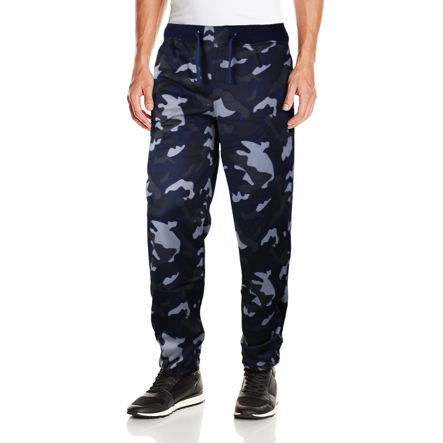Five Elementz Men's Camouflage Jogger Sweatpants - Gym Workout Pants for Men, Running, Training & Casual Wear