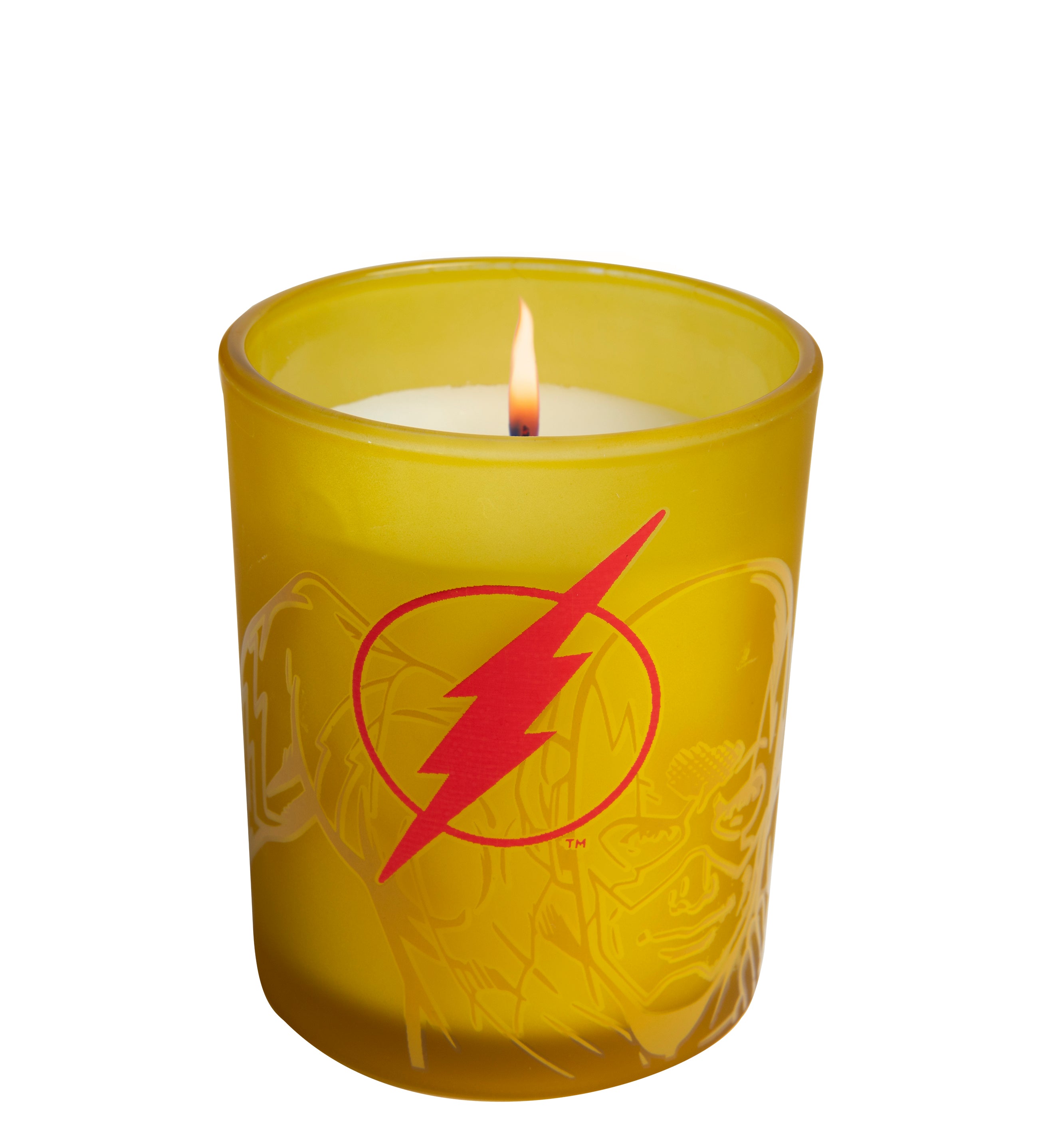 DC Comics The Flash Glass Votive Candle Holder - Superhero Home Decor for Parties, Weddings & Superhero Fans Collection