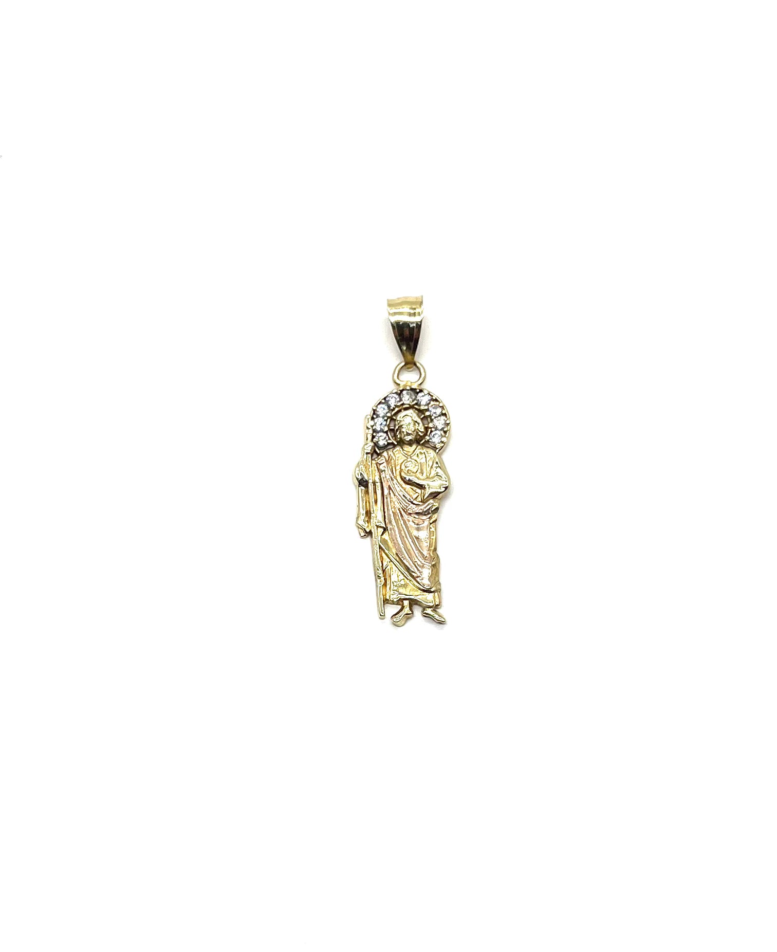 St. Lazarus CZ Pendant Necklace - Elegant Cubic Zirconia Jewelry for Women - Perfect for Gifts, Parties, and Everyday Wear