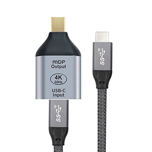 Silver Mini DP Adapter+Cable